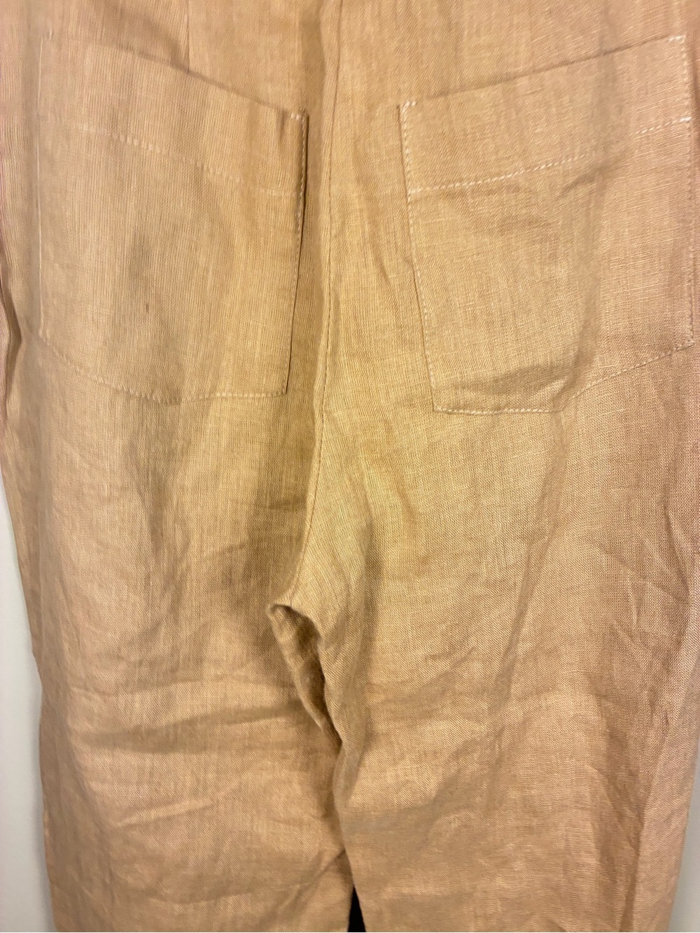 Linen Handmade Studio Lithuania Pleated High Waisted Pants - Picture 10 of 11